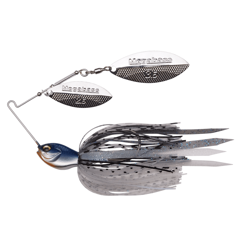 Load image into Gallery viewer, MEGABASS SPINNERBAIT/BUZZBAIT 1-2 / Hasu Megabass SV-3 Double Willow Spinnerbait
