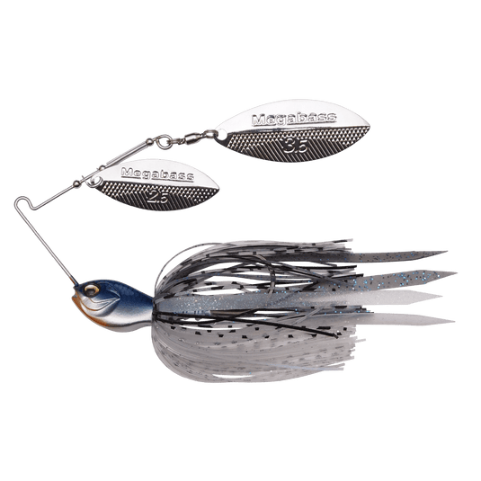 MEGABASS SPINNERBAIT/BUZZBAIT 1-2 / Hasu Megabass SV-3 Double Willow Spinnerbait