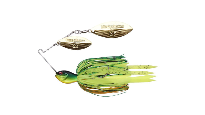 Load image into Gallery viewer, MEGABASS SPINNERBAIT/BUZZBAIT 1-2 / Hot Tiger Megabass SV-3 Double Willow Spinnerbait
