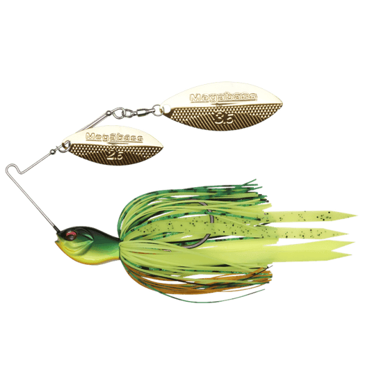 MEGABASS SPINNERBAIT/BUZZBAIT 1-2 / Hot Tiger Megabass SV-3 Double Willow Spinnerbait