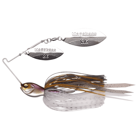 MEGABASS SPINNERBAIT/BUZZBAIT 1-2 / Wakasagi Megabass SV-3 Double Willow Spinnerbait