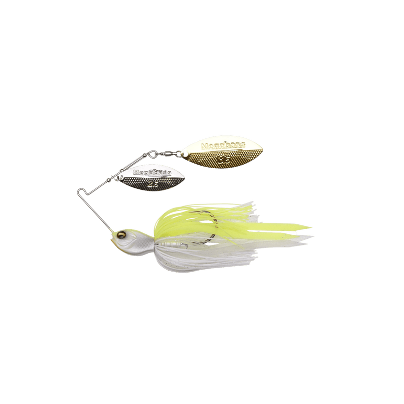 Load image into Gallery viewer, MEGABASS SPINNERBAIT/BUZZBAIT 1-2oz / White Chart Megabass SV-3
