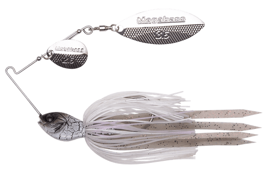 Megabass Spinner Appât SV 3 1/4 oz SC White Chart (3158 Megabass Spinner Appât SV 3 1/4 oz SC White Chart (3158