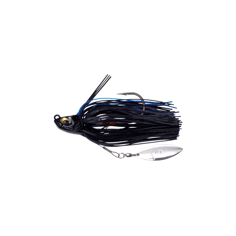 Load image into Gallery viewer, MEGABASS UOZE SWIMMER 3-8 / Black Blue Megabass Uoze Swimmer Swim Jig
