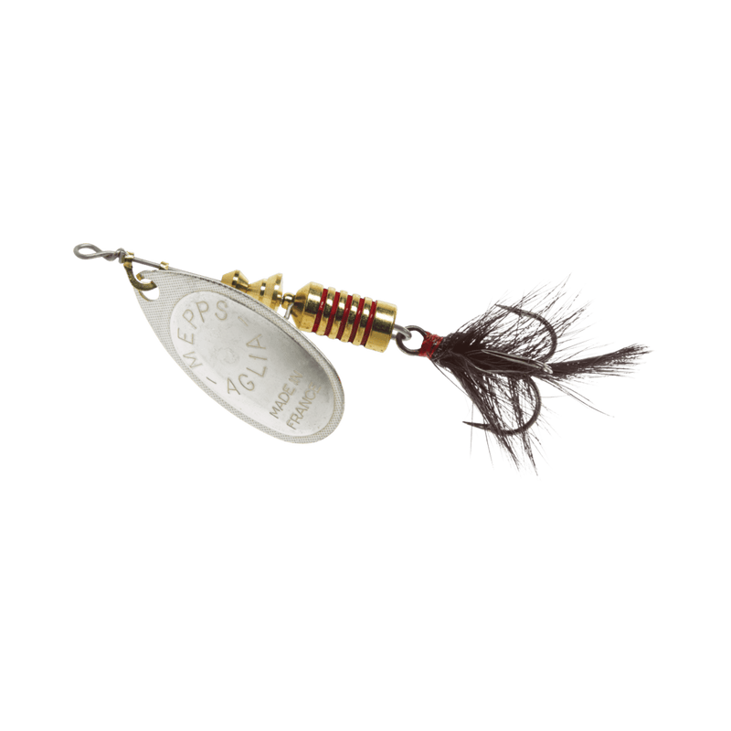 Load image into Gallery viewer, MEPPS AGLIA SPINNER DRESSED B2D / Silver Mepps Aglia Spinner Dressed
