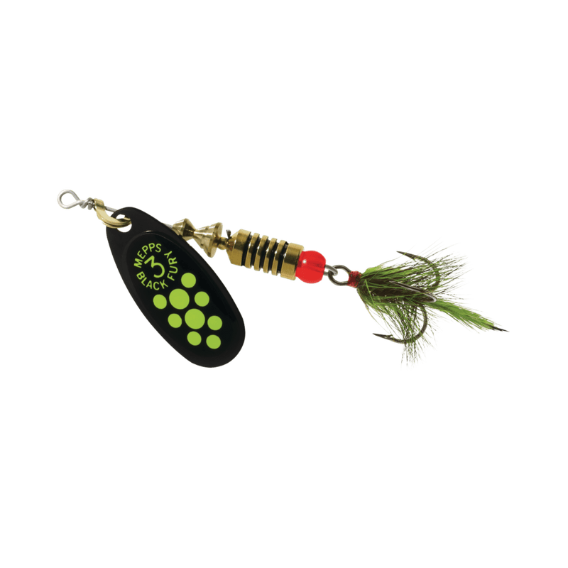 Load image into Gallery viewer, MEPPS BLACK FURY DRESSED BF1D / Chartreuse Mepps Black Fury Dressed
