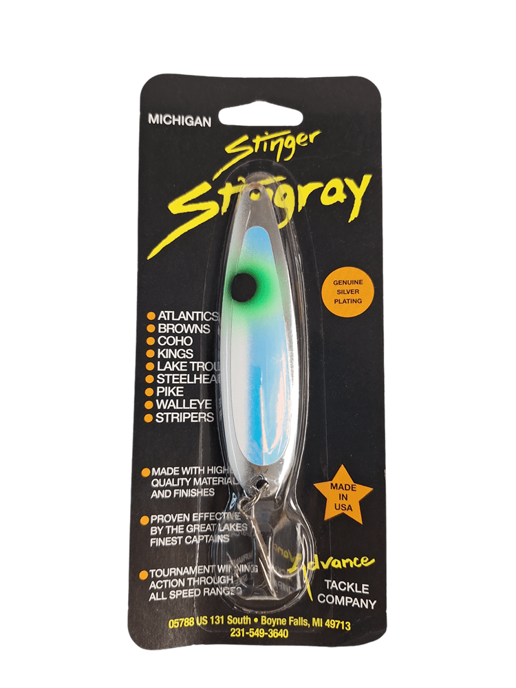 Load image into Gallery viewer, MICHIGAN STINGER TROLLING SPOONS Angry Bird Michigan Stinger Stingray Spoon
