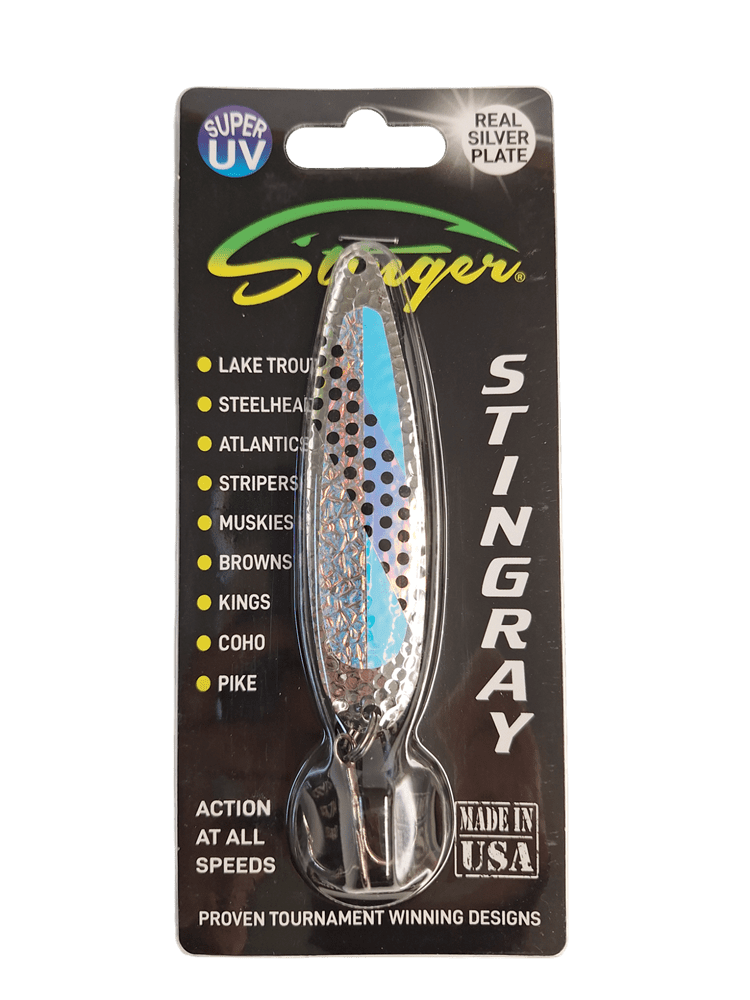 Load image into Gallery viewer, MICHIGAN STINGER TROLLING SPOONS Magic Man Michigan Stinger Stingray Spoon
