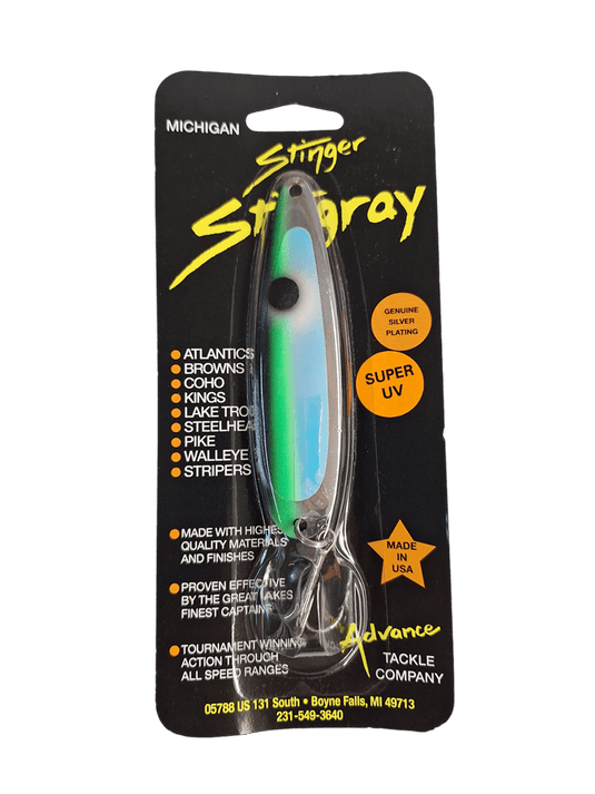 MICHIGAN STINGER TROLLING SPOONS UV Gator Michigan Stinger Stingray Spoon