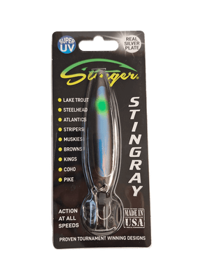 MICHIGAN STINGER TROLLING SPOONS UV Seasick Waddler Michigan Stinger Stingray Spoon