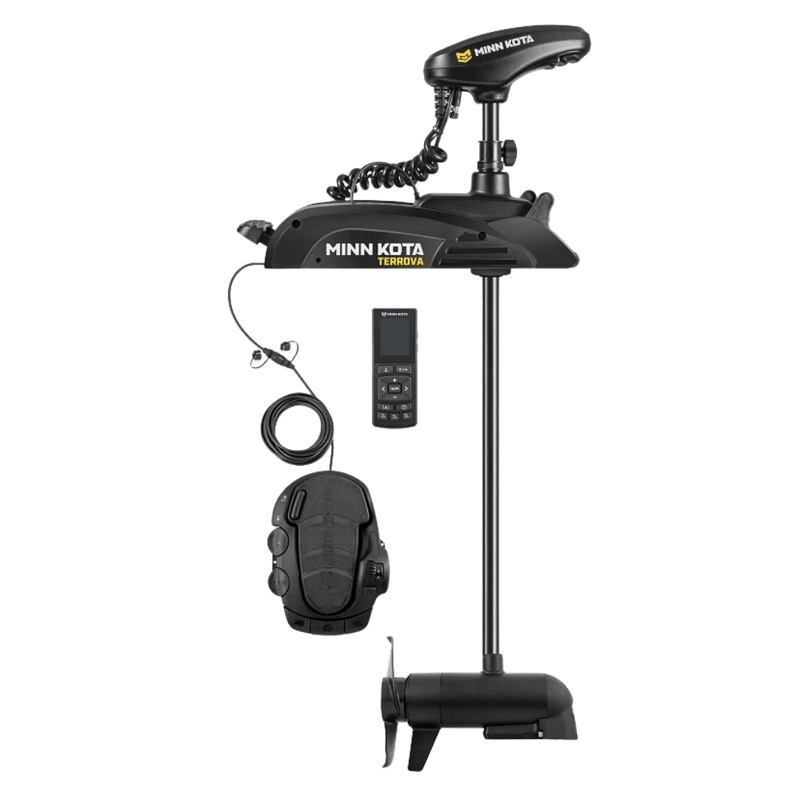 Load image into Gallery viewer, MINN KOTA BOW MOUNTS Minn Kota Terrova 24Volt 80lb 60&quot; with Remote and Mega Down Imaging Transducer
