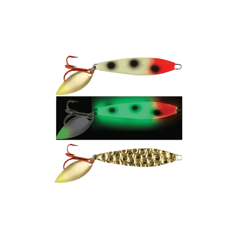Load image into Gallery viewer, MOONSHINE ALL ICE 1-4oz / Glow Bloody Nose Moonshine Two-Face Shiver Spoon
