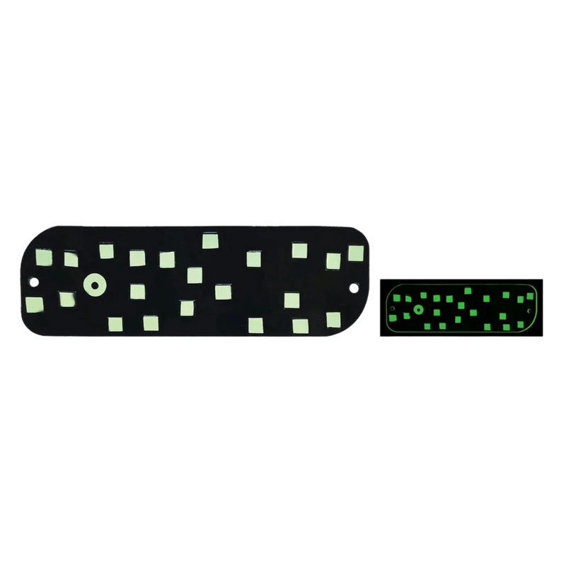 Load image into Gallery viewer, MOONSHINE FLASHERS 8" / Carbon 14 Moonshine Mirrored Flasher
