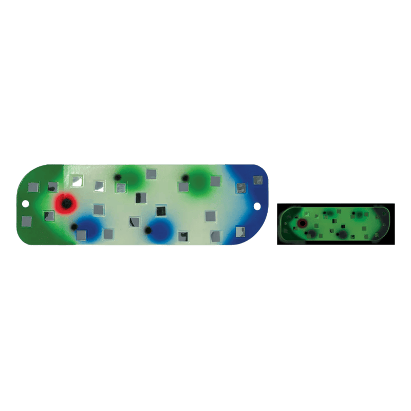 Load image into Gallery viewer, MOONSHINE FLASHERS 8" / Dotted Tanners Moonshine Mirrored Flasher
