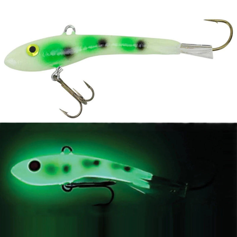 Load image into Gallery viewer, MOONSHINE ICE GLIDE BAITS 3 / Bad Toad Moonshine Shiver Minnow
