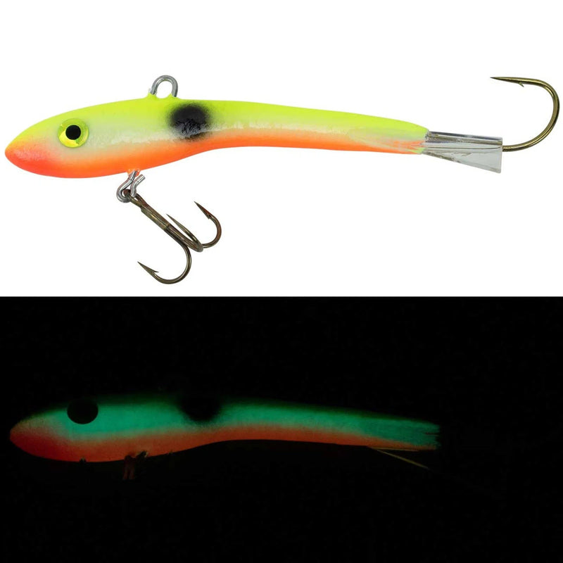 Load image into Gallery viewer, MOONSHINE ICE GLIDE BAITS 3 / Leo&#39;s Lunch Moonshine Shiver Minnow
