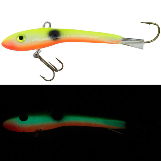 MOONSHINE ICE GLIDE BAITS 3 / Leo's Lunch Moonshine Shiver Minnow