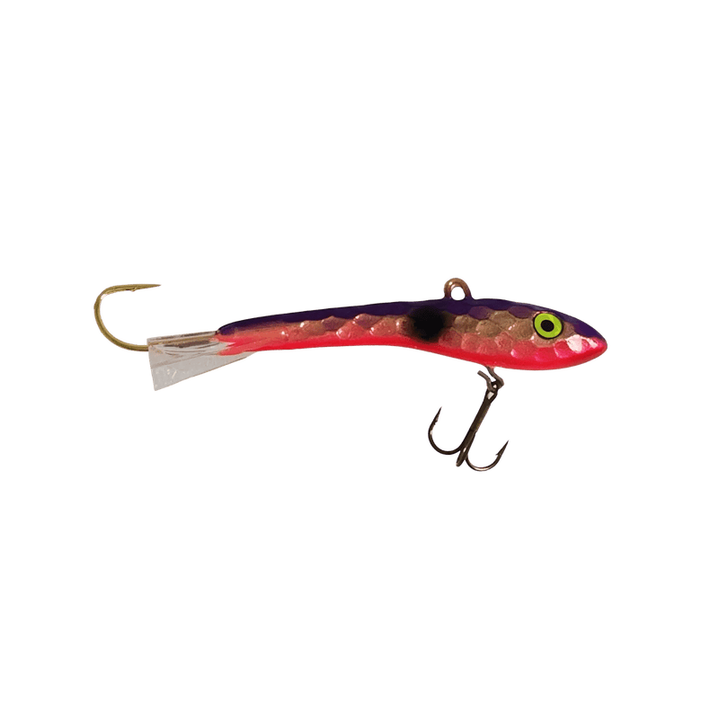Load image into Gallery viewer, MOONSHINE ICE GLIDE BAITS 3 / LSO Gold Dominator Moonshine Shiver Minnow
