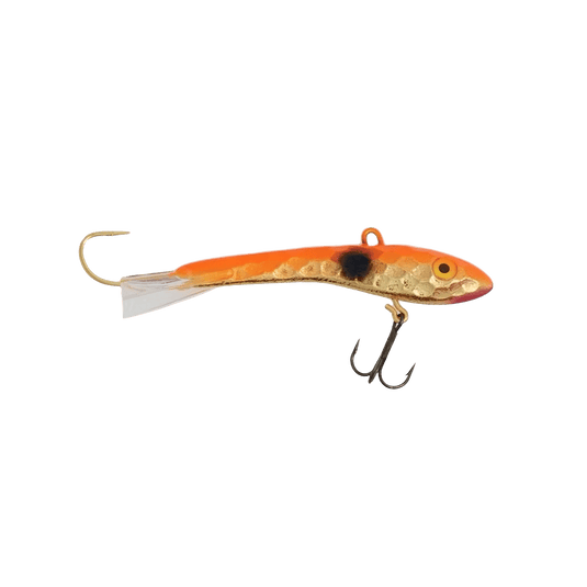 MOONSHINE ICE GLIDE BAITS 3 / LSO Gold Flame Moonshine Shiver Minnow