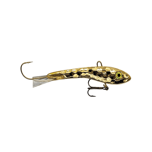 MOONSHINE ICE GLIDE BAITS 3 / LSO Gold Moonshine Shiver Minnow