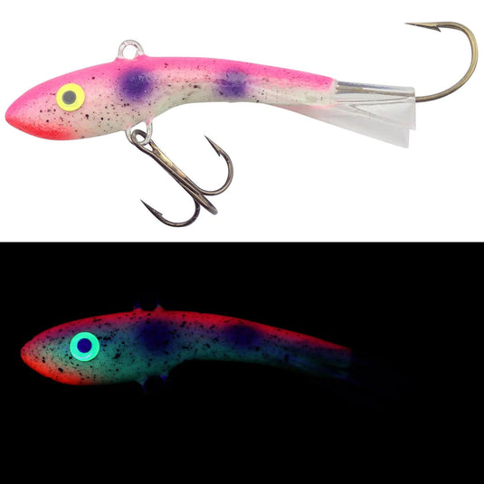 MOONSHINE ICE GLIDE BAITS 3 / Pink Goby Moonshine Shiver Minnow