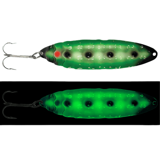 MOONSHINE TROLLING SPOONS 5" MAG / Hulk Moonshine Hammered Moonchips Series
