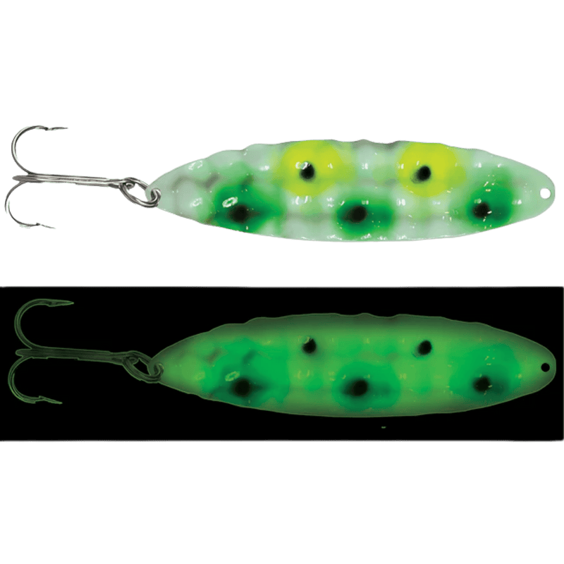 Load image into Gallery viewer, MOONSHINE TROLLING SPOONS 5" MAG / Soda Moonshine Hammered Moonchips Series
