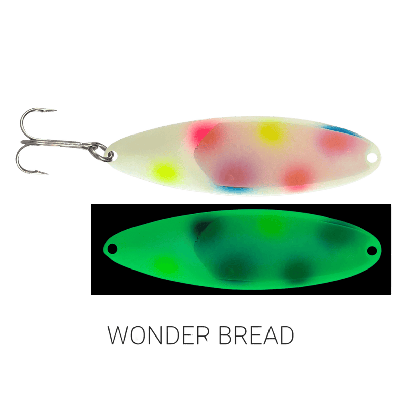 Load image into Gallery viewer, MOONSHINE TROLLING SPOONS Wonderbread RV Moonshine Moonmaster Magnum RV Series Spoon
