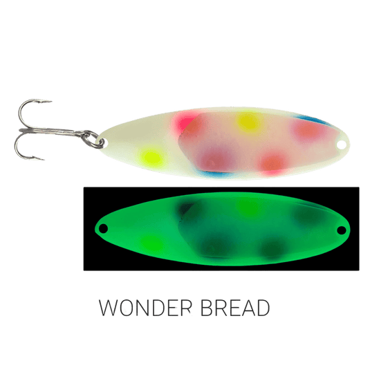 MOONSHINE TROLLING SPOONS Wonderbread RV Moonshine Moonmaster Magnum RV Series Spoon