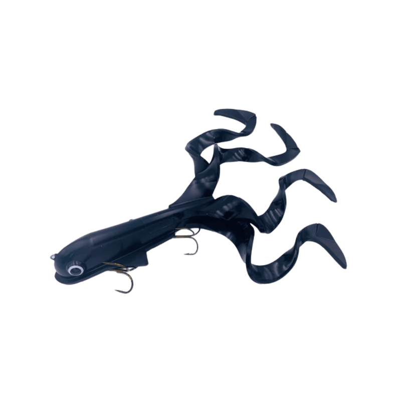 Load image into Gallery viewer, MUSKY INNOVATIONS MUSKY/PIKE 11&quot; / Black Musky Innovations Magnum Quad Dawg
