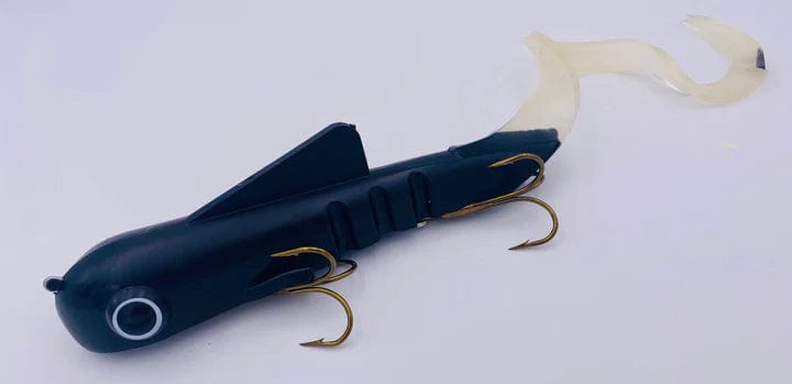 Load image into Gallery viewer, MUSKY INNOVATIONS MUSKY/PIKE Black Glow Musky Innovations 12&quot; Magnum Bulldawg
