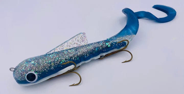 Load image into Gallery viewer, MUSKY INNOVATIONS MUSKY/PIKE Blue Silver Musky Innovations 9&quot; Bulldawg
