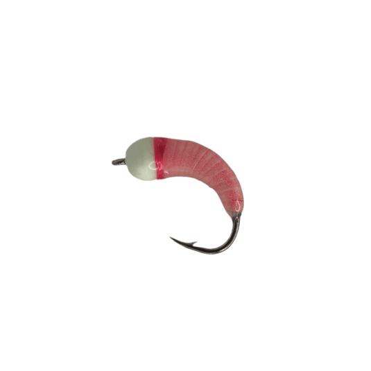 NEPTUNE FLIES ICE JIGS Small / Glow Pink Neptune Ice Bug 2 Pack