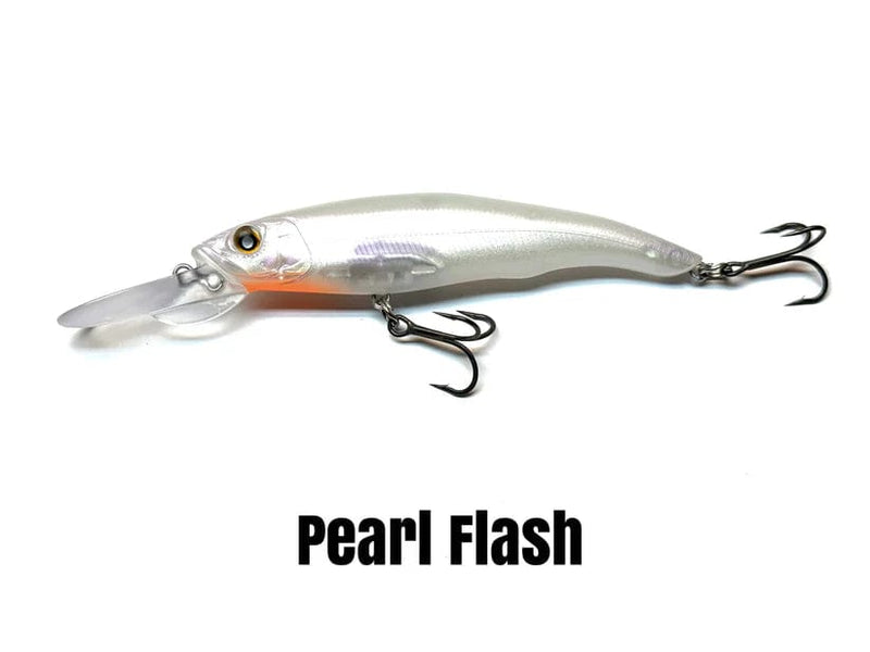 Load image into Gallery viewer, NISHINE JERKBAIT Pearl Flash Nishine Lure Works Erie 95 Md Jerkbait
