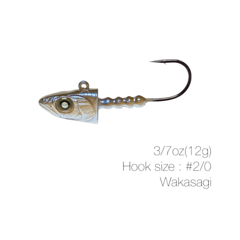 Load image into Gallery viewer, NISHINE SMELT HEAD 3/7 / Wakasagi / 2-0 Nishine Lure Works Smelt Head
