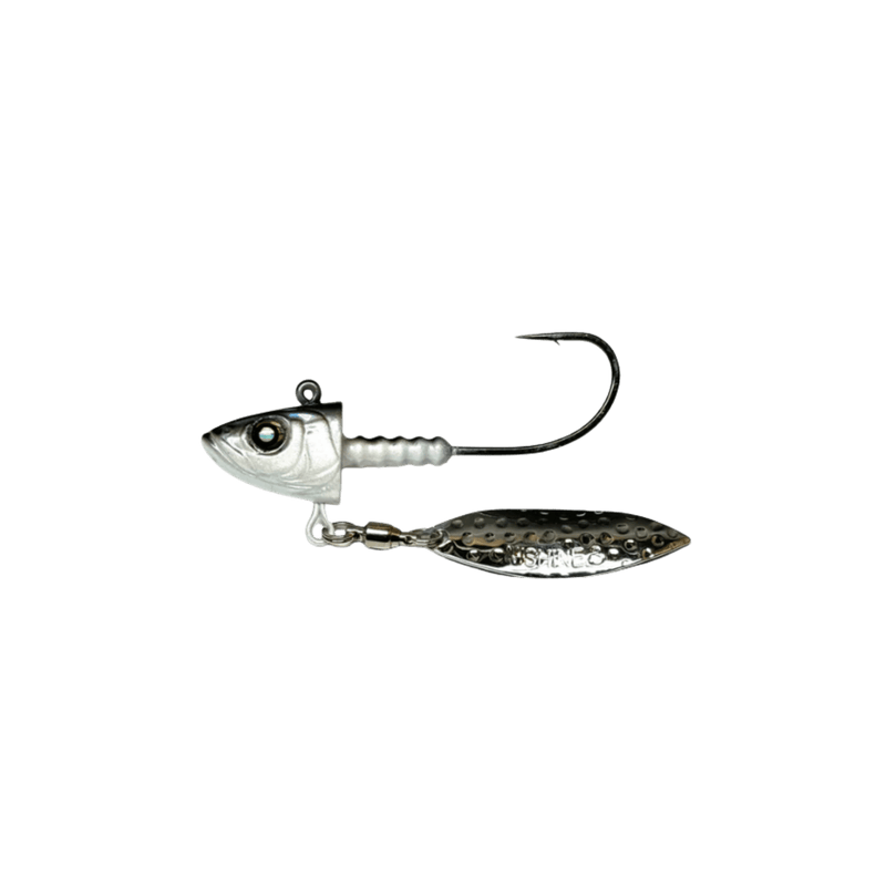 Load image into Gallery viewer, NISHINE SWIMBAIT JIGS 3-4OZ / Blue Back Herring Nishine Lure Works Smelt Head Plus
