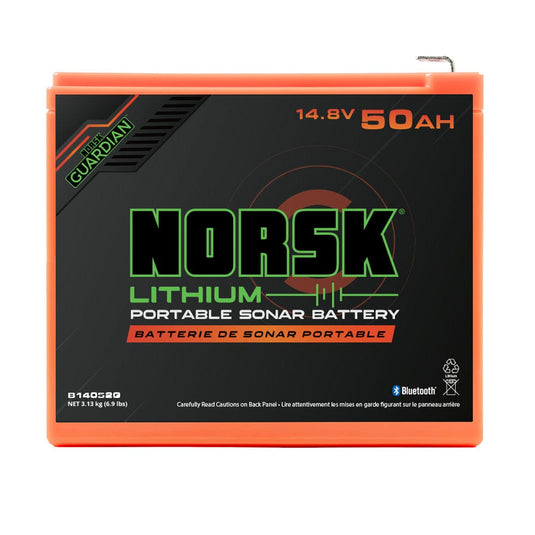 NORSK ICE FISHING BATTERIES Norsk 14.8Volt 50ah Lithium Battery w Charger