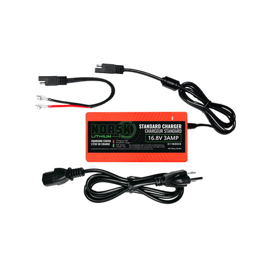 NORSK ICE FISHING BATTERIES Norsk Lithium 16.8V 3A Lithium-Ion Battery Charger