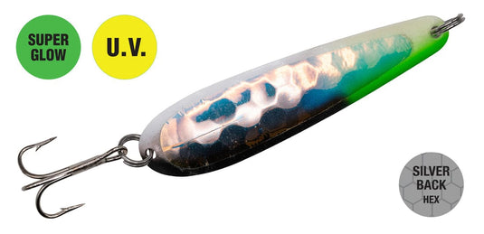 NORTHERN KING TROLLING SPOONS Die Hard Glow UV Northern King Magnum Spoon