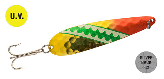 Cuiller de pêche à la traîne Northern King 28 DD, Dr. Death, 3-3/4 po, 1/2 oz | Canadian Tire Cuiller de pêche à la traîne Northern King 28 DD, Dr. Death, 3-3/4 po, 1/2 oz | Canadian Tire