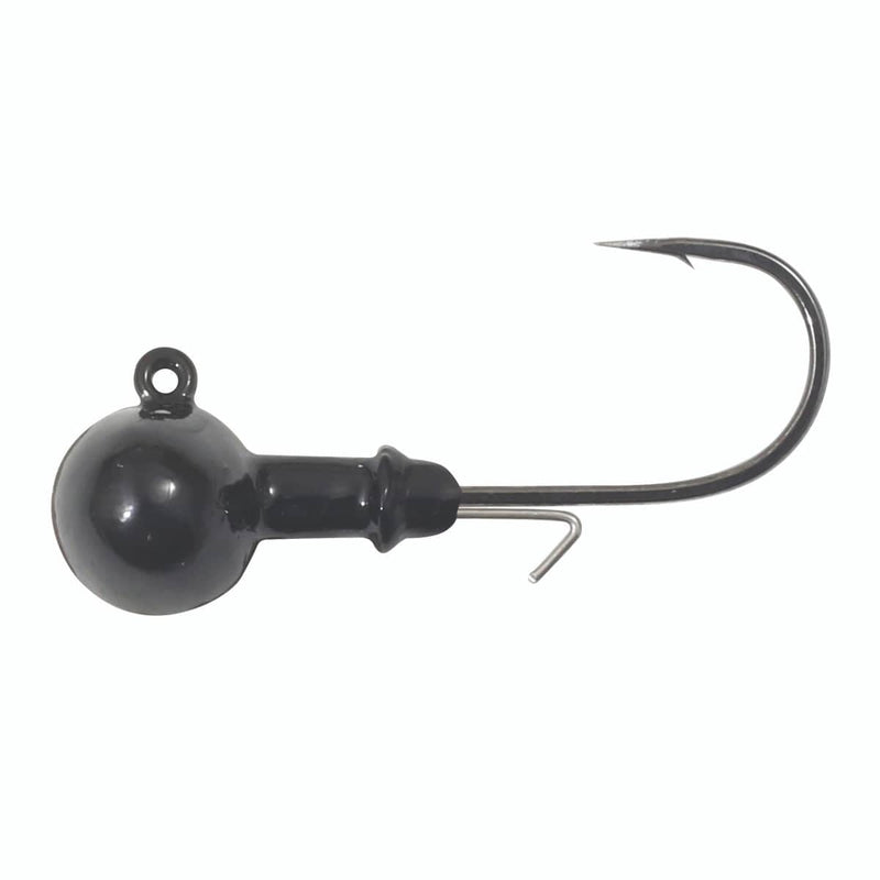 Load image into Gallery viewer, NORTHLAND ALL JIGS 1-4 / Black Northland Football Jig Heads

