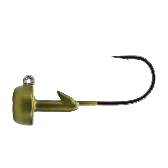 NORTHLAND BASS JIGS 1-8 / Flat Grn Pumpkin Northland Tungsten Nedster Jig