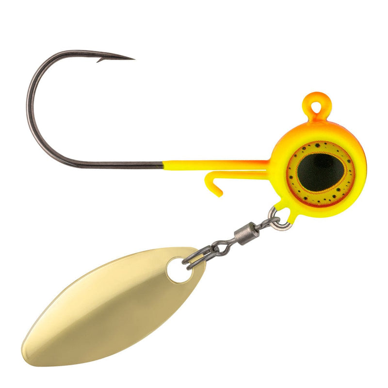 Load image into Gallery viewer, NORTHLAND BASS JIGS 1-8 / Sunrise Northland Deep-Vee Spin Jig
