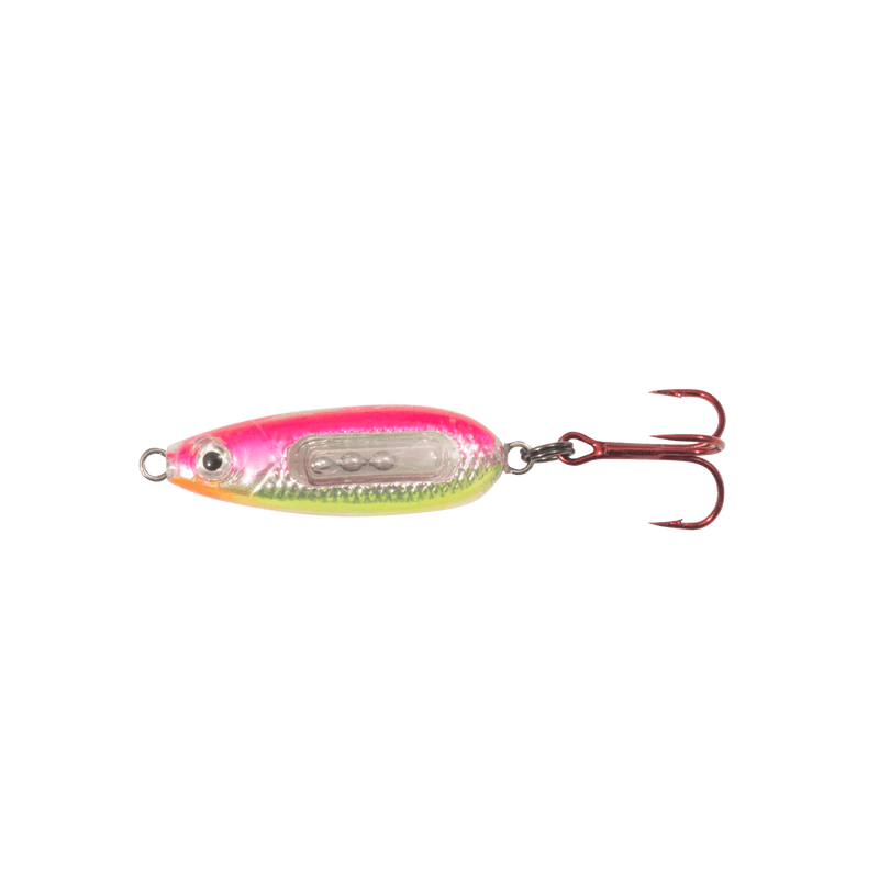 Load image into Gallery viewer, NORTHLAND GLASS BUCK-SHOT 1-8 / Pink Silver Northland Glass Buck-Shot Spoon
