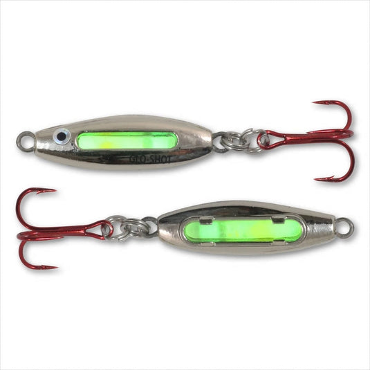 NORTHLAND GLO-SHOT FB SPOON 3-16 / Silver Shiner Northland Glo-Shot Fire Belly Spoon