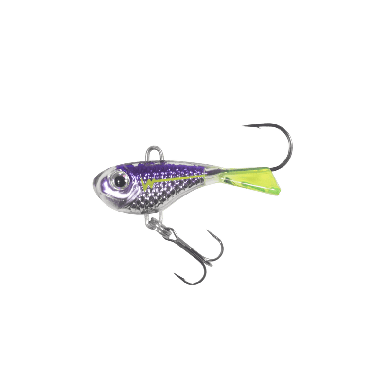 Northland Tackle Twitchin' Puppet – 1/8 Oz Galaxy Black – Over-Molded Resin Jigging/Casting Lure With