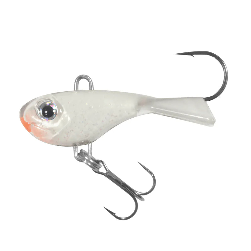Load image into Gallery viewer, NORTHLAND ICE GLIDE BAITS 1-8 / Super Glow White Northland Twitchin' Puppet
