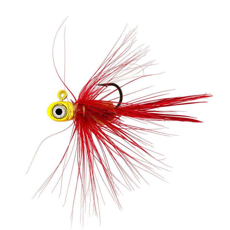 Load image into Gallery viewer, NORTHLAND ICE JIGS 1-16 / Gold Northland Tungsten Flat-Fry Fly
