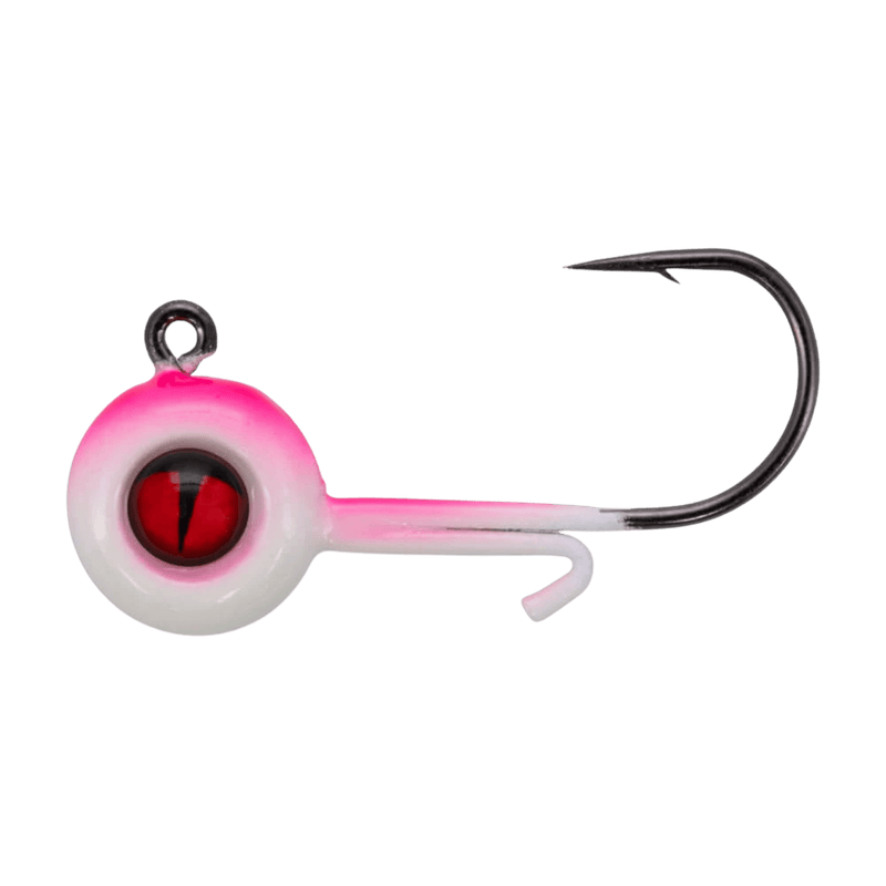 Load image into Gallery viewer, NORTHLAND ICE JIGS 1-16 / Super Glo Pinky Northland Tungsten Panfish Jig
