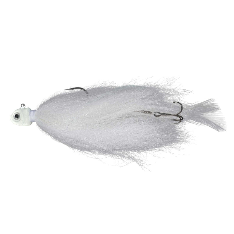 Load image into Gallery viewer, NORTHLAND ICE JIGS 3-4 / Glo White Northland Manitoba Mullet Jig
